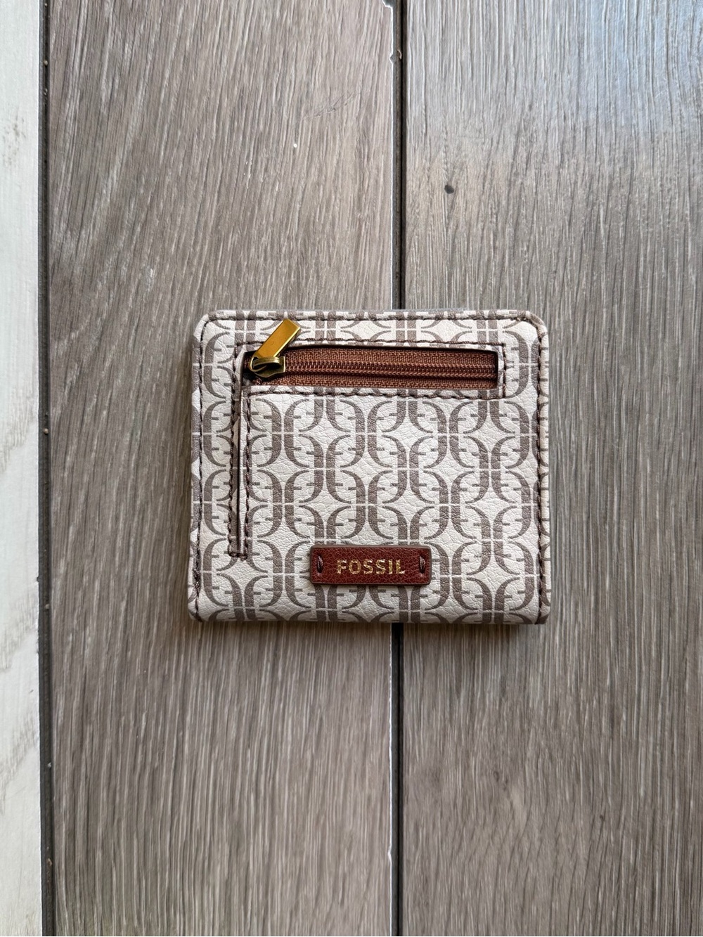 Fossil Tara Small Bi-Fold Leather Wallet